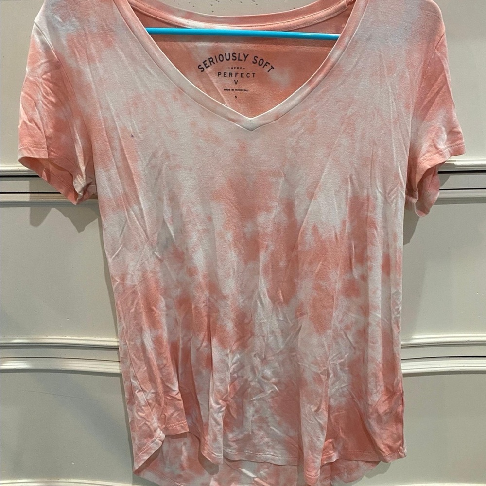 Pink Tye dye top